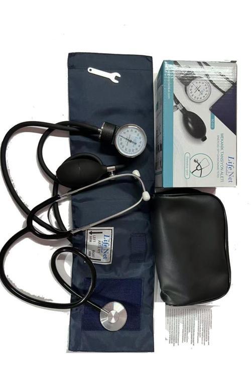 Mekanik Tansiyon Aleti Manuel Stetoskoplu Tansiyon Ölçüm Cihazı SC-012