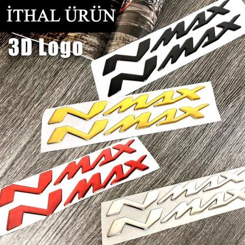 Yamaha Nmax 125/155 2015-2023 Nmax Yazı Logo Seti Gümüş Gri Renk