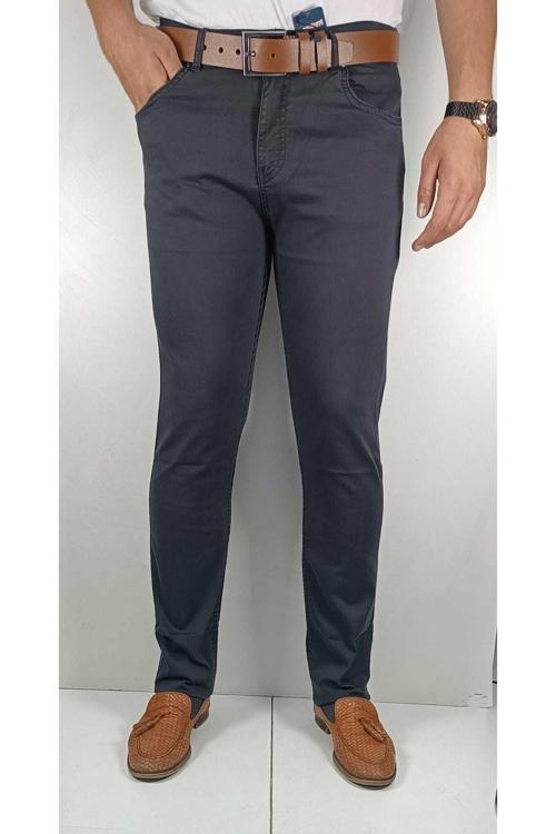 Mckanzie Mat Sıyah Klasık Erkek Esnek Davıt Kot Pantolon