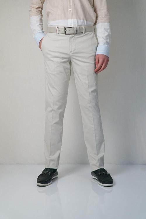 Lacem Ince Desenlı Nıkralı Pantolon