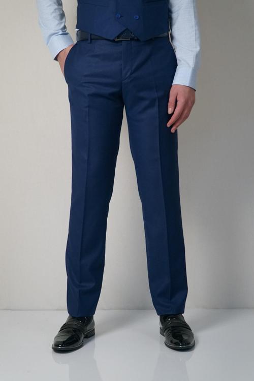 Erkek Slim Poliviskon Kumaş Pantolon