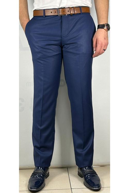 Yüksek Kalite Slim Erkek Esnek Dız Astarlı Kumaş Pantolon