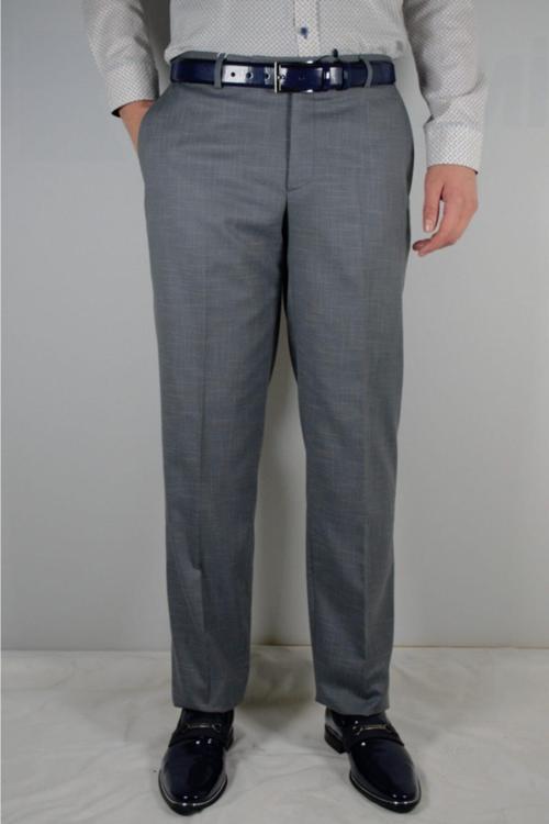 Klasık Erkek Keten Desenlı Leros Kumaş Pantolon