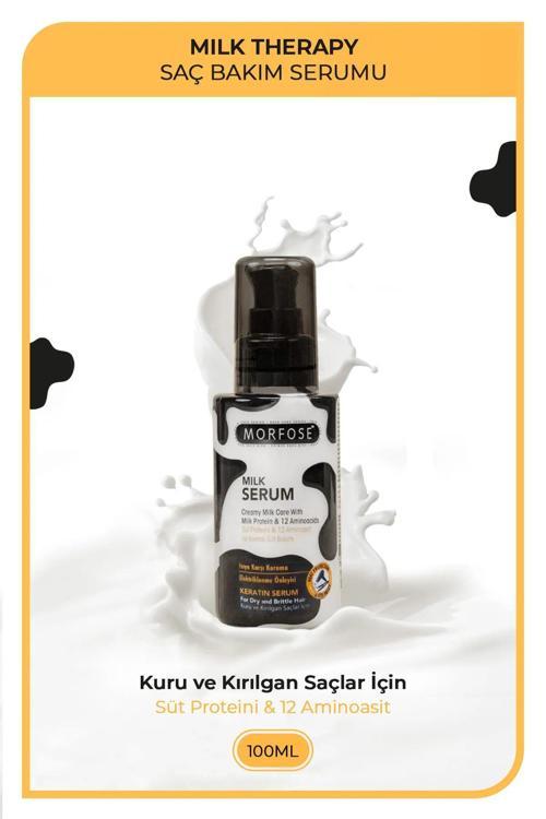 Milk Therapy Kremsi Saç Serum 100 ML - Onarıcı Bakım - mrfs