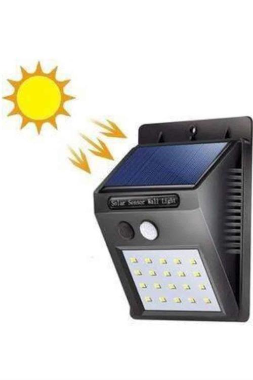 Bahçe Aydınlatması Güneş Enerjili Led Işık Lamba Sensörlü Dekoratif