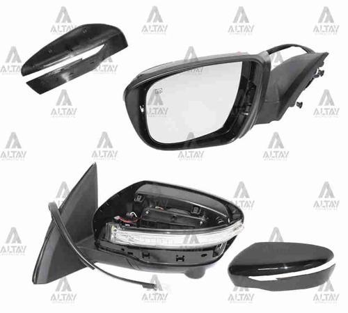 AYNA DIŞ DİKİZ QASHQAI 2014 ELEKTRİKLİ SİNYALLİ ISITMALI OTOMATİK KATLANIR (KAMERALI) 13 PIN SOL 96302 4EH8E