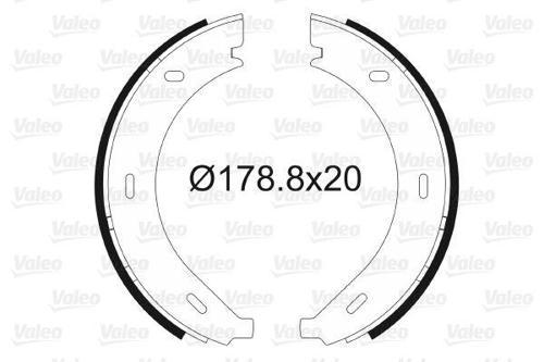 FREN BALATASI ARKA PARK FRENI MERCEDES VITO W638 1996-2003 A6384200020