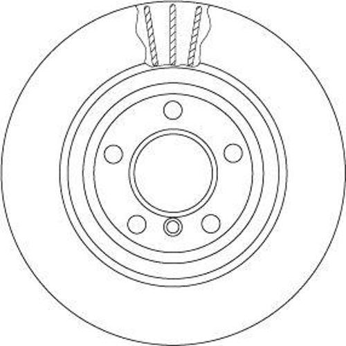 FREN DISKI ARKA BMW F10 F11 F18 34216898733