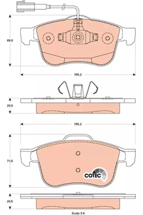FREN BALATASI ÖN ALFA ROMEO GİULİETTA 2010 77365354 77367959