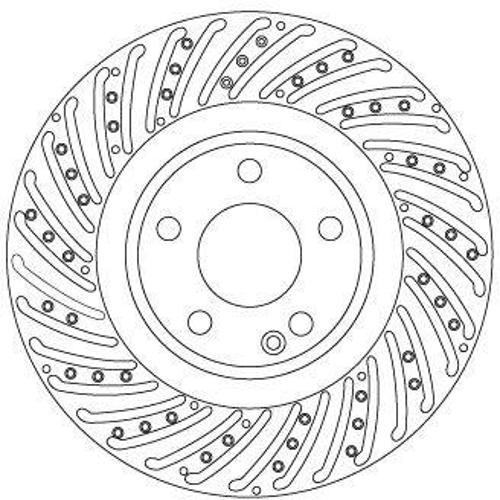 FREN DISKI ON MERCEDES W176 W246 C117 10117 10156 A2464212712