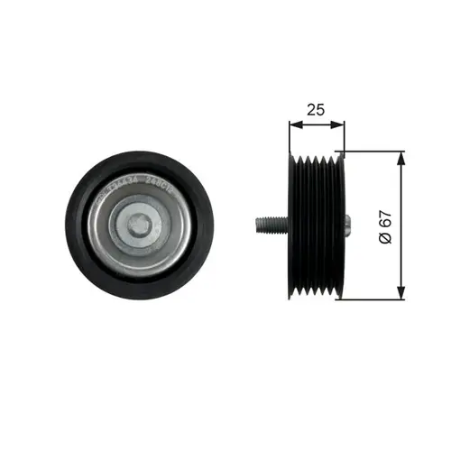 KAYIS GERGI RULMANI MERCEDES 10218 C218 W212 W221 W166 W463 C292 KANALLI A2782020519