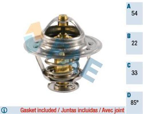 TERMOSTAT 85C CORSA B-C-ASTRA F-G-H-COMBO-VECTRA B 1.7 DTI-1.7 CDTI 1338075 97087130