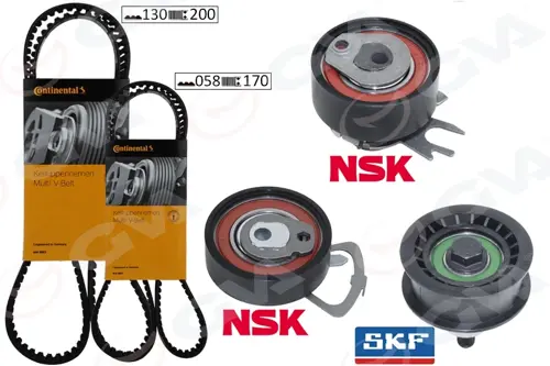 TRİGER SETİ 130X20 POLO-CORDOBA-GOLF4-FABIA-BORA 1.4-1.6 165 BCB-BBY-BUD-BBZ-BKY-AHW-AJV-AZD-CGGB 5 PARÇA 036198119A 036198119C 036198119E