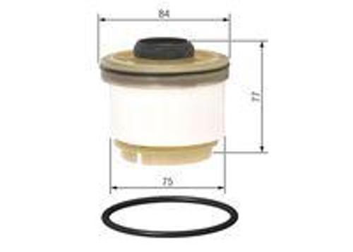 YAKIT FİLTRESİ TOYOTA HILUX VIGO 2.5L 2KDFTV KUN15 KUN25 2005-2015 3.0L 1KD-FTV KUN26 2005-2014 / ISUZU D-MA 10 2.5L EURO5 12- / MITSUBISHI L200 2.4L 4N15 KL2T EURO5 15- 233900L010 1770A321 8981596930