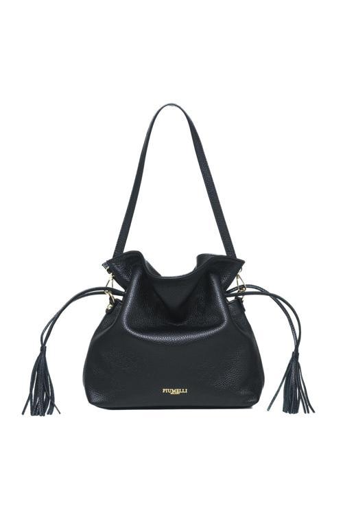 Kadın Omuz Çantası RAQUEL Piumelli Milano Bag D28 Black