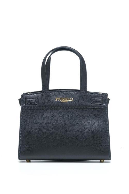 Kadın Omuz Çantası MARTA S Piumelli Milano Bag P636 Black