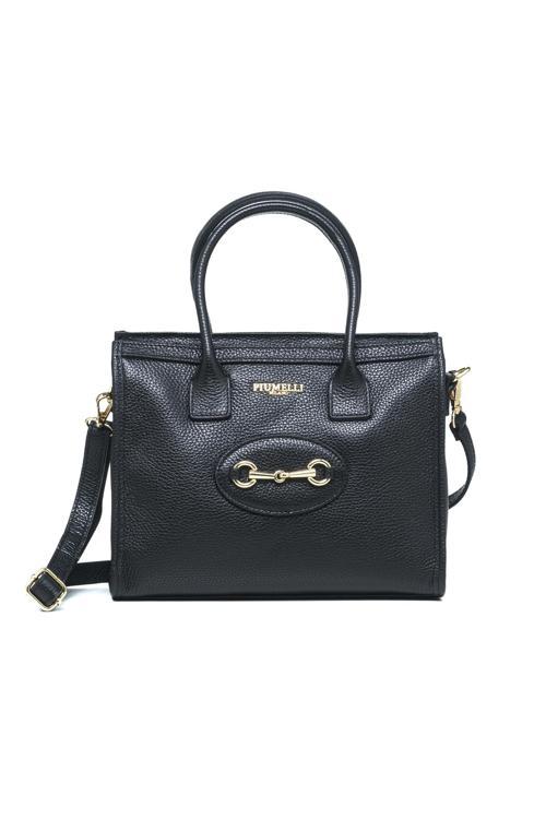 Kadın Omuz Çantası ELOISE S Piumelli Milano Bag D28 Black