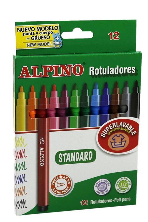 Keçeli Boya Kalemi 12 Renk