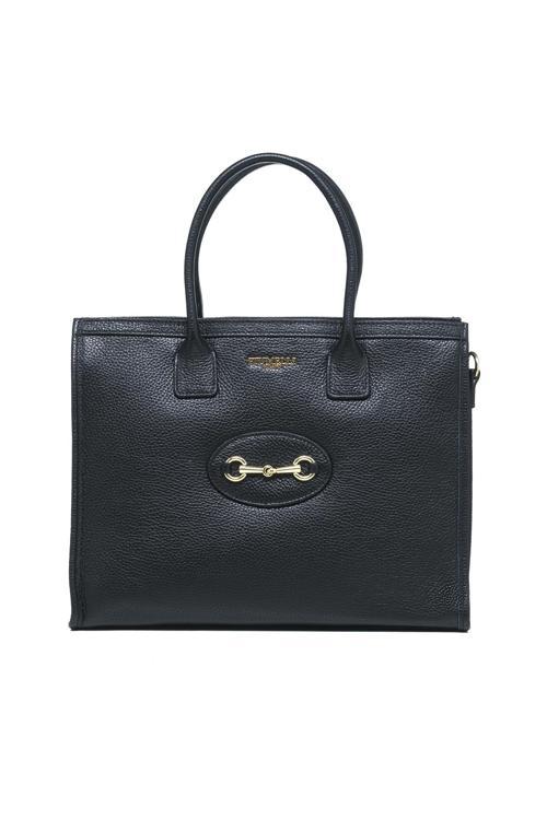 Kadın Omuz Çantası ELOISE M Piumelli Milano Bag D28 Black
