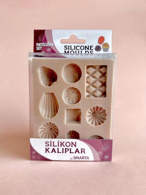 Silicone Moulds Silikon Epoksi ve Polimer Kil Kalıbı PATISSERIE SET