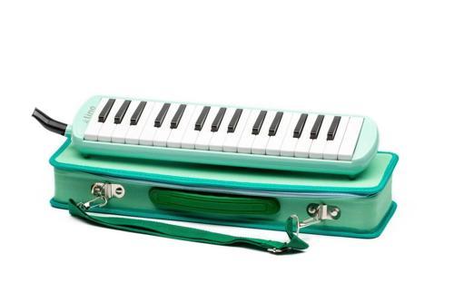Melodika 32 Tuşlu Özel Çantalı PASTEL YEŞİL