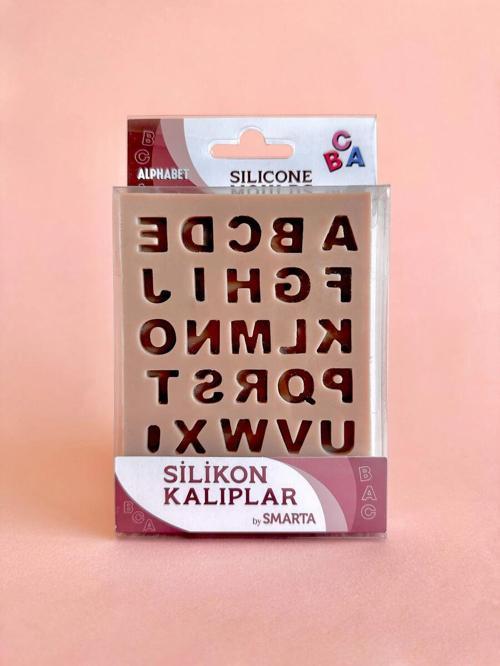 Silicone Moulds Silikon Epoksi ve Polimer Kil Kalıbı ALPHABET