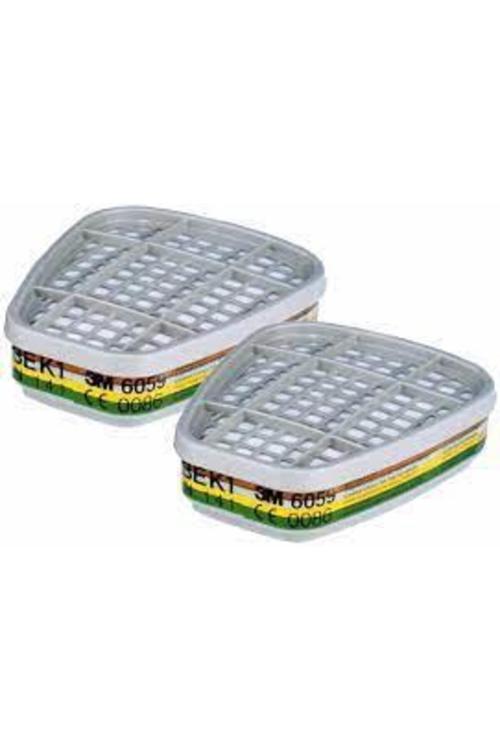 6059 Abek1 Organik,İnorganik,Asit,Amonyak Gazı Ve Buhar Filtresi (4 Takım)