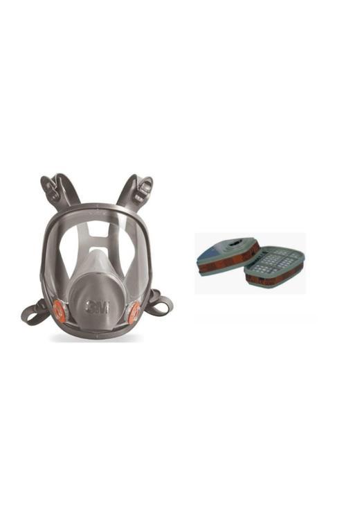 6800 Tam Yüz Maskesi Ortaboy + 6055 A2 Filtre