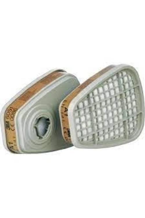 7502 Yarım Yüz Maskesi (Medium) 6051 A1 Maske Filtresi