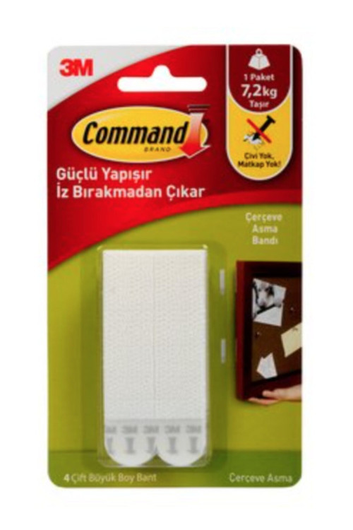 Command 17206 Çerçeve Askı Bandı 6 Paket