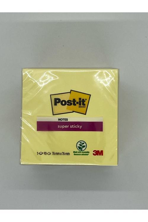 Post-İt Super Sticky Sarı 90 Yaprak 76Mmx76Mm