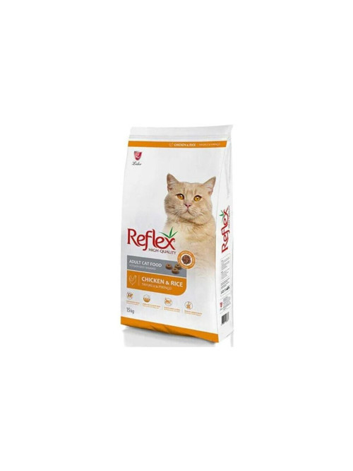 Reflex Tavuklu Pirinçli Yetişkin Kedi Maması 15 kg