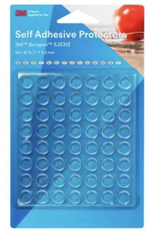 Sj5312Bl Şeffaf Bumpon 56Lı Blister Ambalaj