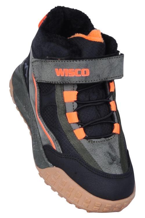 064 Haki-Orj Erkek Çocuk Kürklü Bot