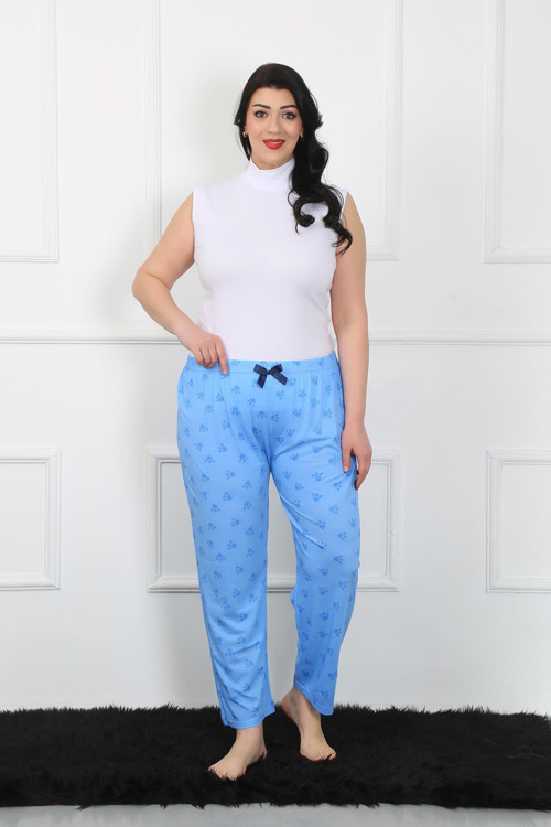 Kadın Büyük Beden Tek Alt Pijama 27506
