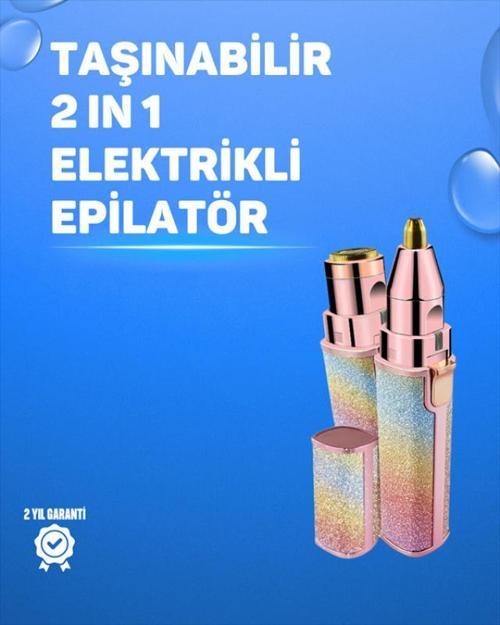 Kaş ve Yüz Epilation Aleti – Kolay Kullanımlı, Portatif Shaver USB Şarjlı