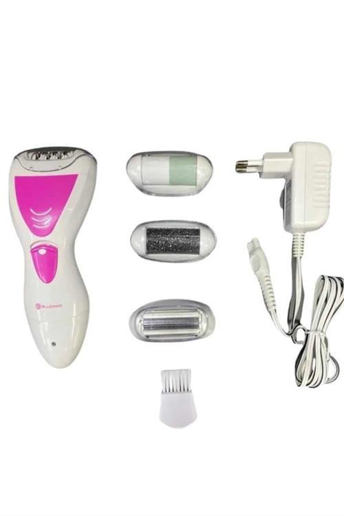 4 Başlıklı Lazer Öncesi Kısaltma Epilasyon Aleti Epilatör Çok Amaçlı