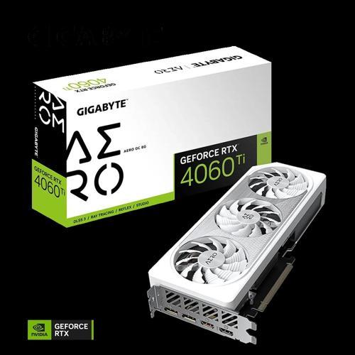 Gıgabyte Gv-n406taero-oc-8gd, Rtx4060tı Aero Oc, 8gb, Gddr6, 128bıt, 3 Fanlı, 2xhdmı, 2xdp, Rgb Gamı