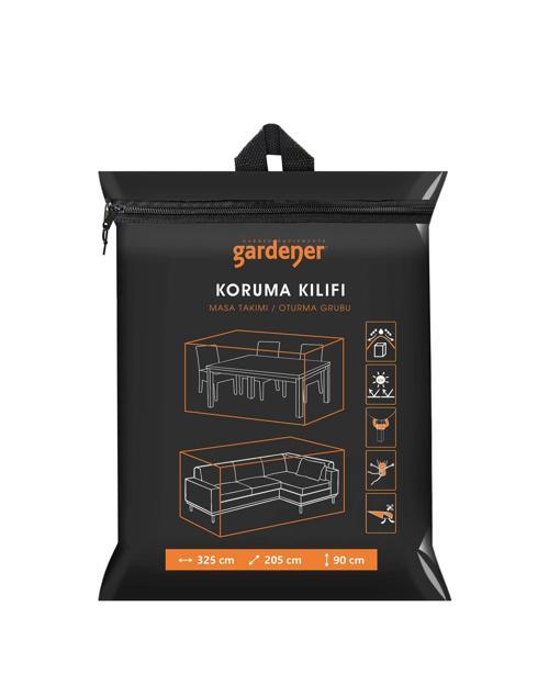 GRDC301 Masa Takımı Koruma Örtüsü / Kılıfı PE (325 cm x 205 cm x 90 cm)