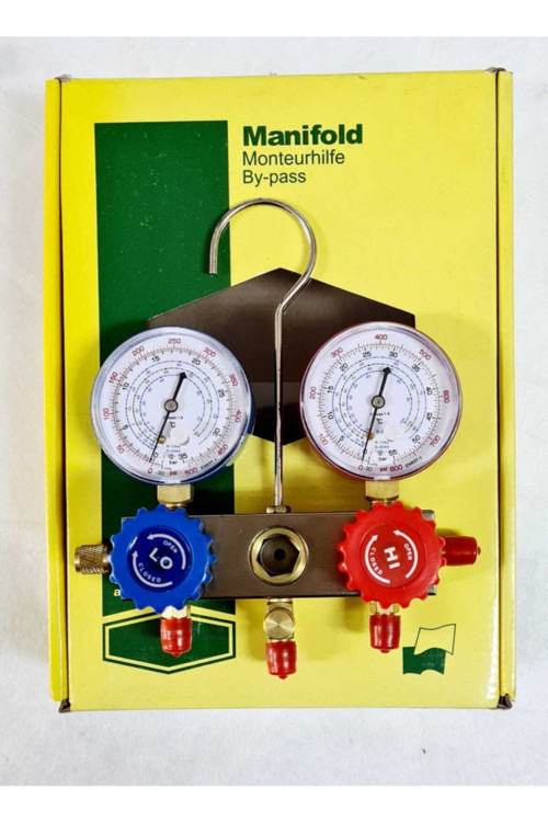 Manifold Gaz Göstergesi Hortumsuz R22 - 134 Refco Tipi