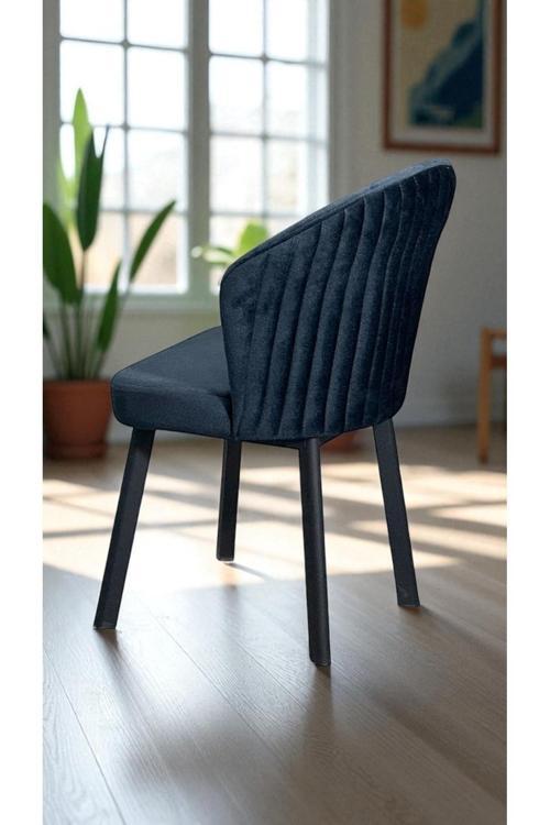 6 Adet Midye Sandalye Mutfak Cafe Restaurant Proje Metal Lüks Sandalye