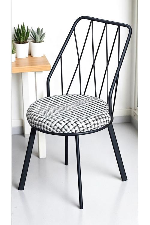 2 Adet Yıldız Pro Metal-Demir Sandalye Kazayağı Kumaş