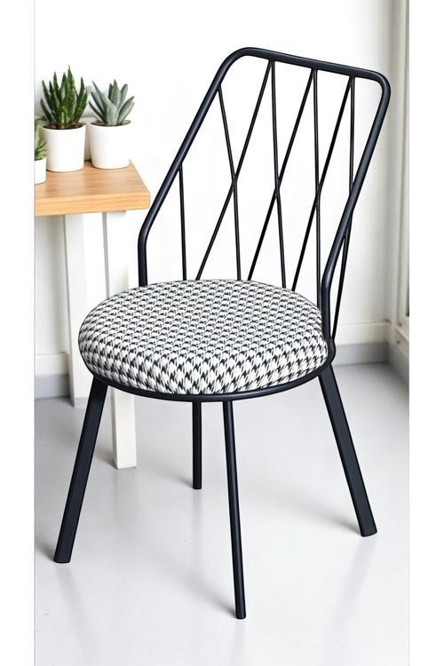 Yıldız Pro Metal-Demir Sandalye Kazayağı Kumaş