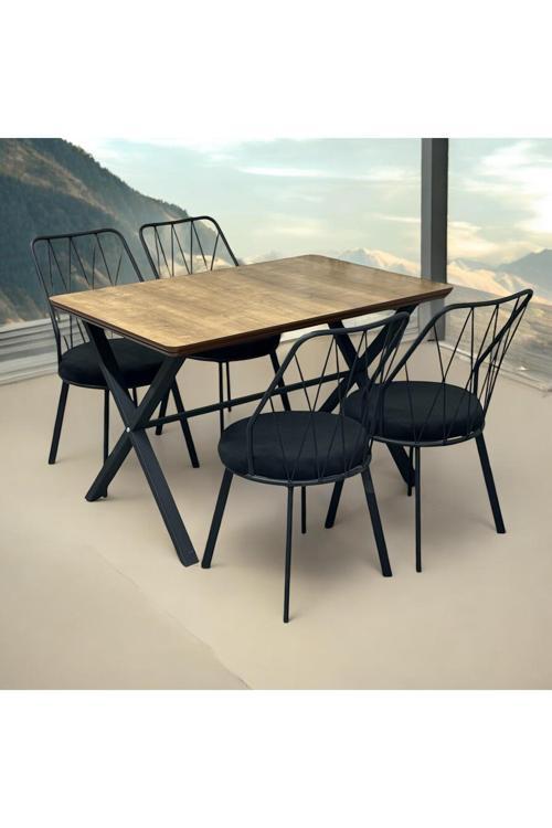 Yıldız Sandandalye X Ayaklı Medefe Masa