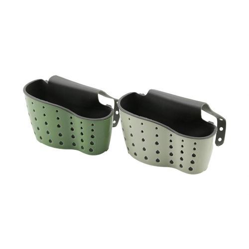 Silikon  Sabunluk  Renkli Plastik Kılıflı=su Damlası Desenli   Silikon Ayarlı Askılıklı