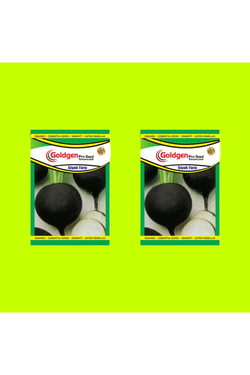 Siyah Turp Tohumu 2 Paket