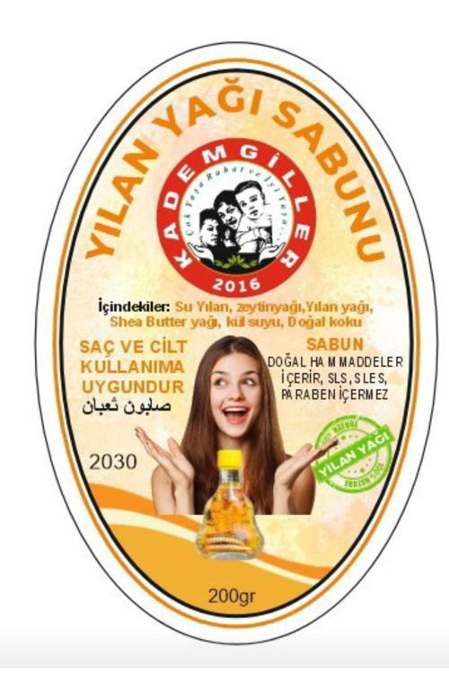 Yılan Yağı Özlü Sabun 2 Li(200Gr)