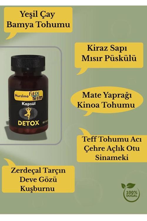 Fit X Slim Detox 60'Lı Kapsül