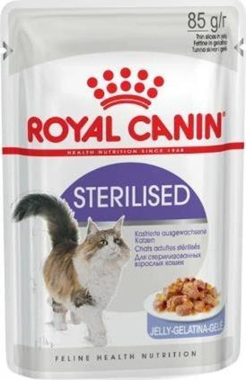 Jelly Sterilised Kısırlaştırılmış Yaş Kedi Maması 85 Gr x 12 Adet