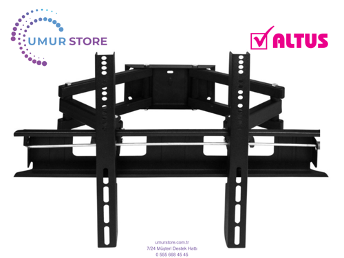 Al55l88505b Uyumlu 42”- 55”- 65”- 75” inç Lcd Led Ekran Tv Hareketli Askı Aparatı